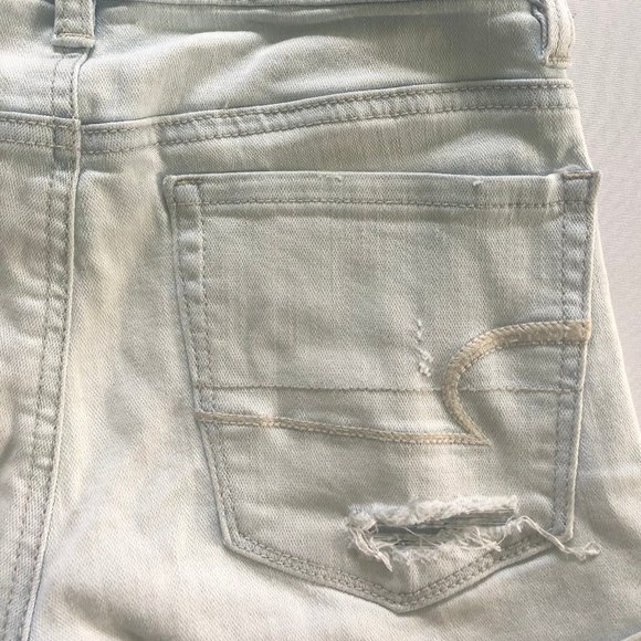 High Rise Ripped Shorts - Picture 2 of 2